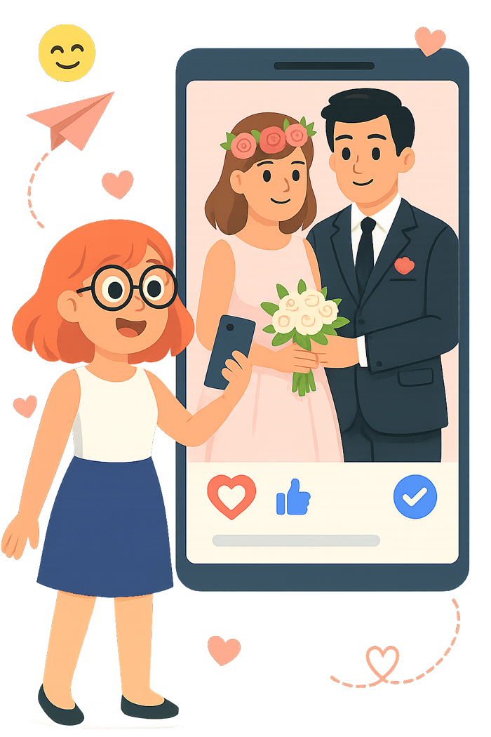 chia se de dang weddingcard