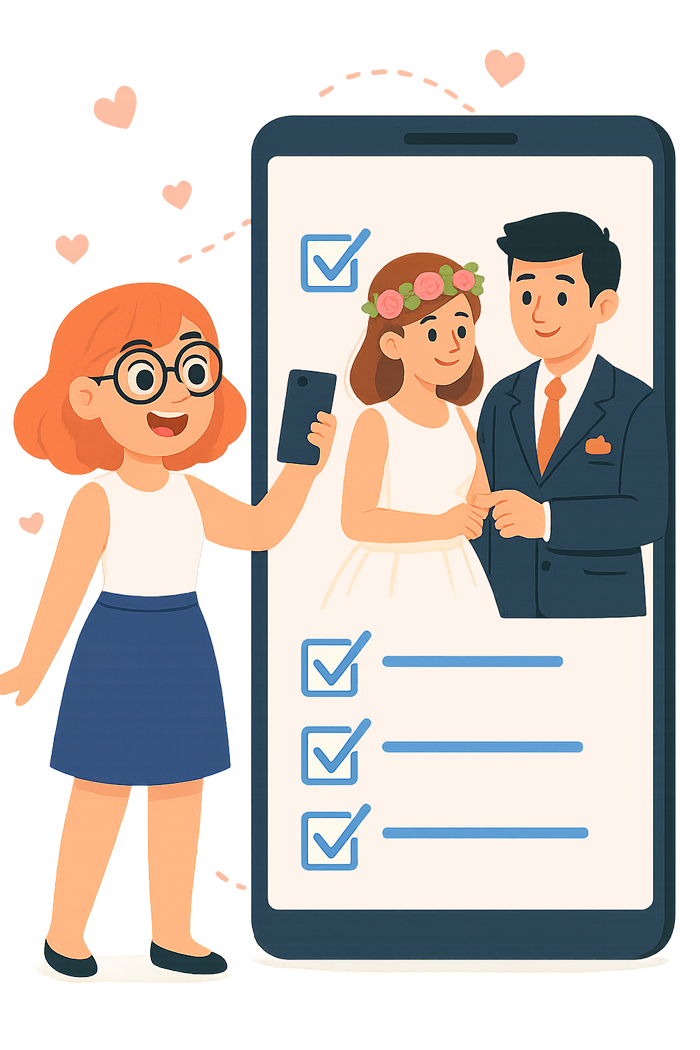quan ly ke hoach cuoi weddingcard