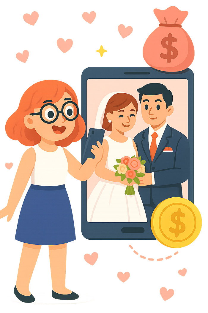 quan ly ngan sach weddingcard