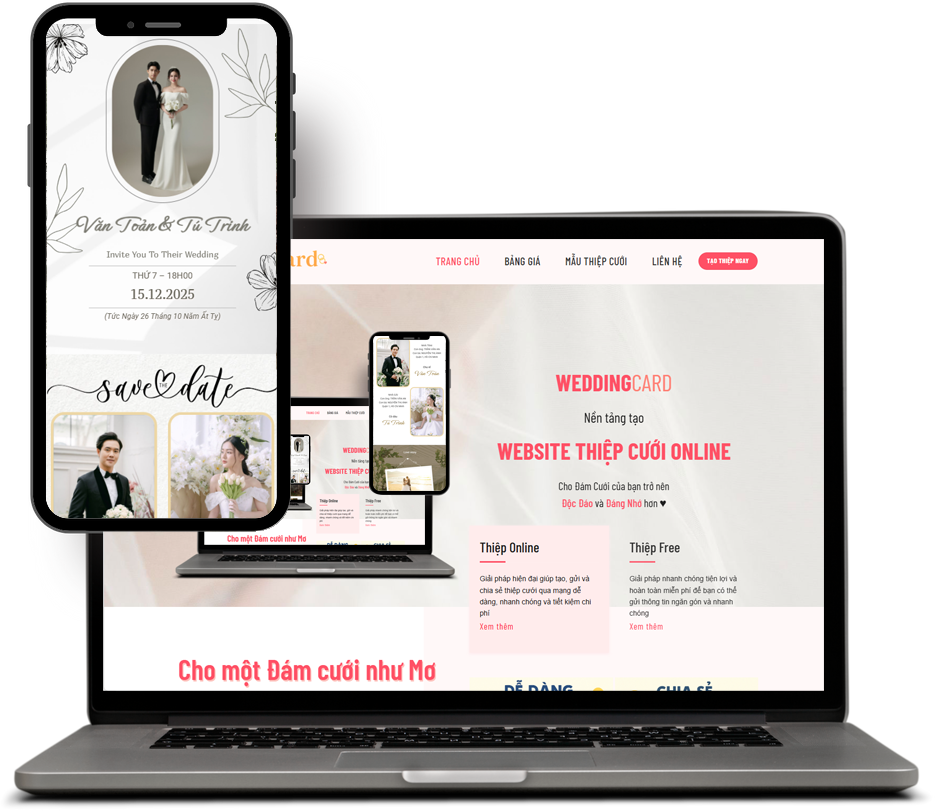 blog wedding card
