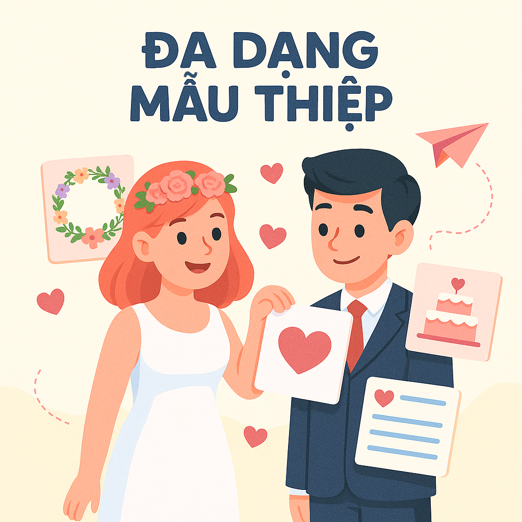 da dang mau thiep weddingcard