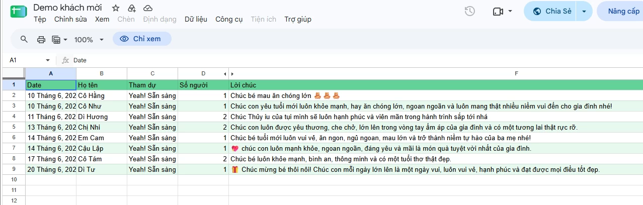 Thiệp Cưới RSVP – Nghệ Thuật Xác Nhận Tham Dự Đám Cưới Tinh Tế 2 quản lý khách mời RSVP thiệp cưới online